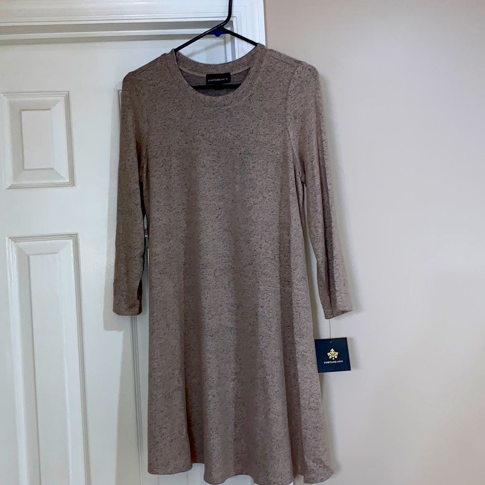 Fortune + Ivy Regina Hacci Knit Dress